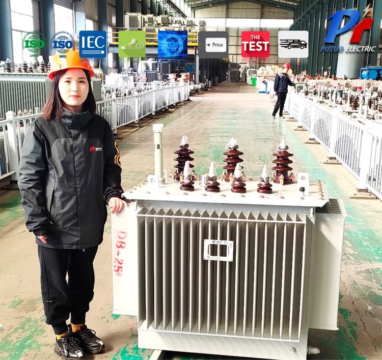 The difference between hermetic oil immersed transformer and conservator oil filled transformer in our factory