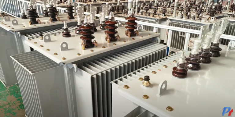 What is the function of iron core in a power transformer
